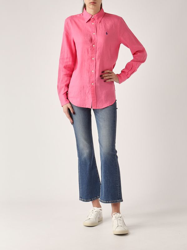 5. Women's linen shirt Strawberry Polo Ralph Lauren 211970730
