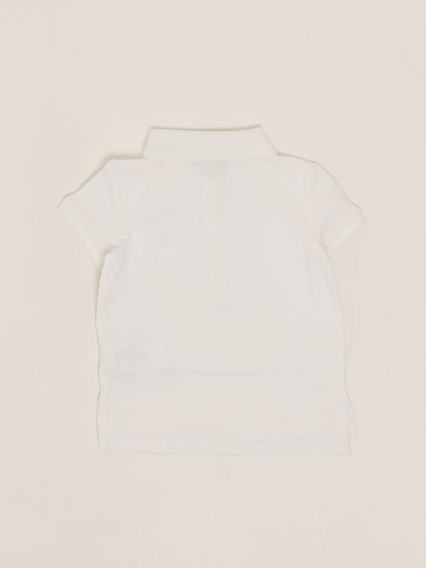 2. Girl's stretch cotton polo shirt White Polo Ralph Lauren 312573242