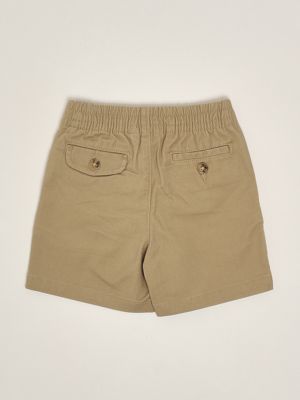 2. Boy's stretch cotton bermuda shorts Khaki