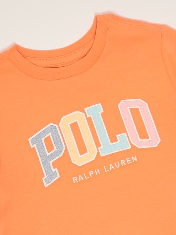 3. Cotton baby T-shirt Orange Polo Ralph Lauren 322965824