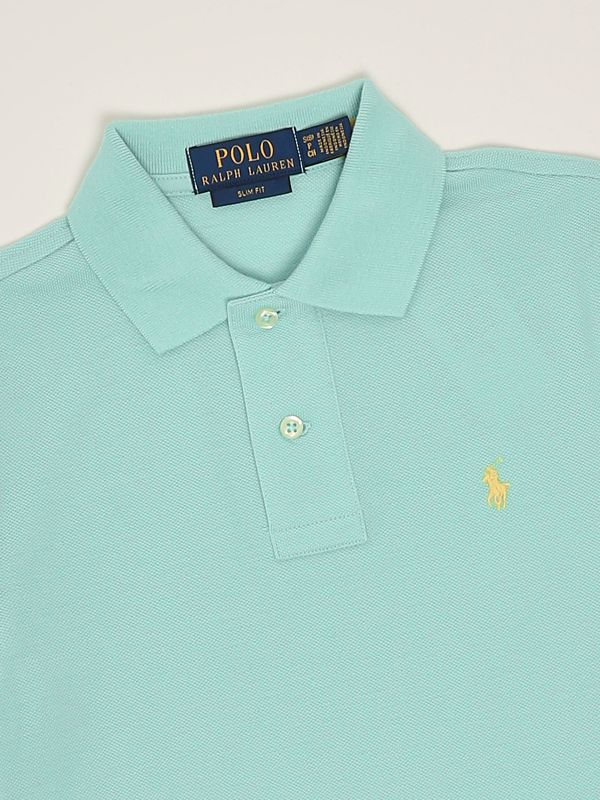 3. Polo para niño de algodón piqué Verde agua Polo Ralph Lauren 323708857