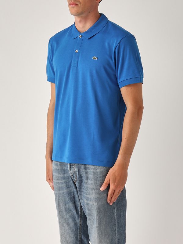 2. Pima cotton polo shirt for men Royal Blue Lacoste dh2050
