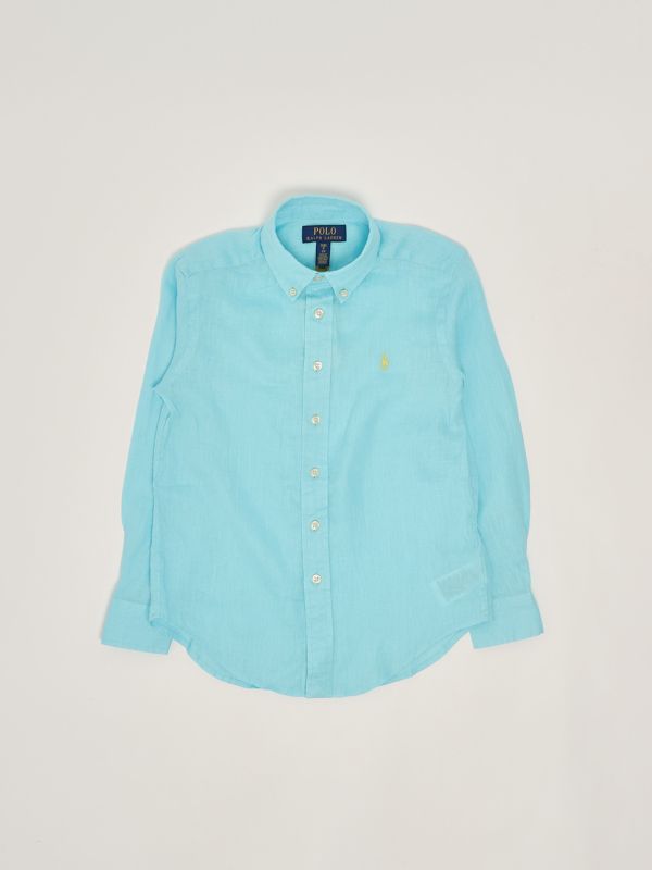1. Linen baby shirt Azure Polo Ralph Lauren 323967600