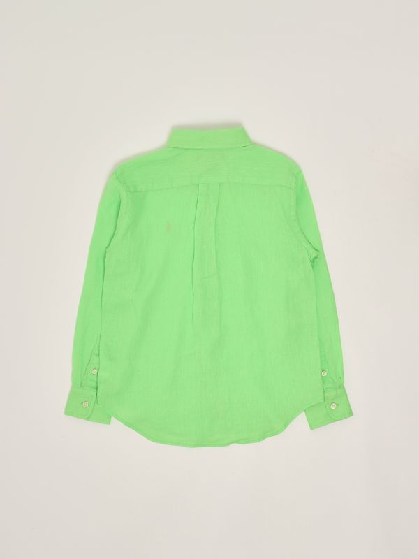 2. Linen baby shirt Green Polo Ralph Lauren 323967600