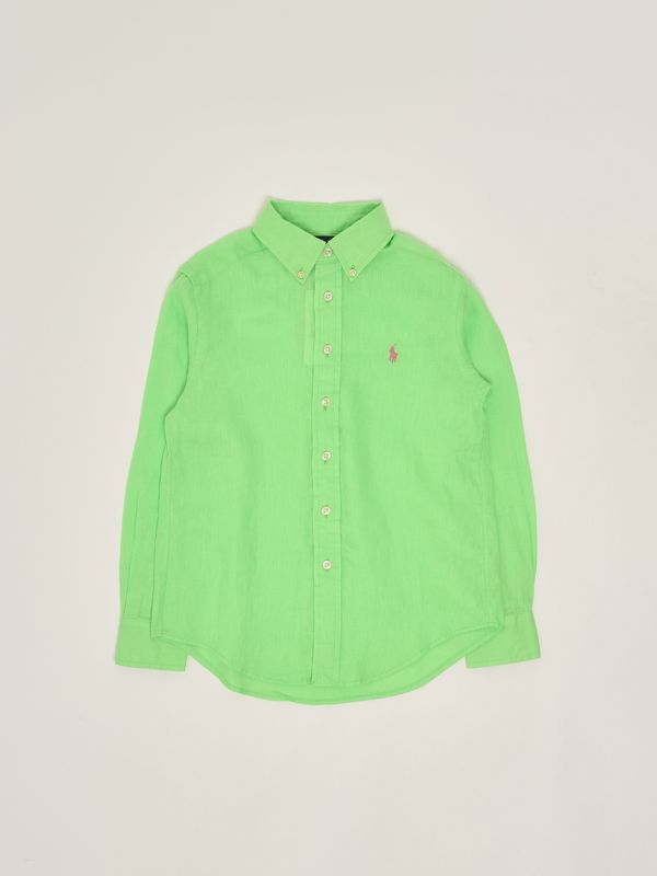 1. Linen baby shirt Green Polo Ralph Lauren 323967600