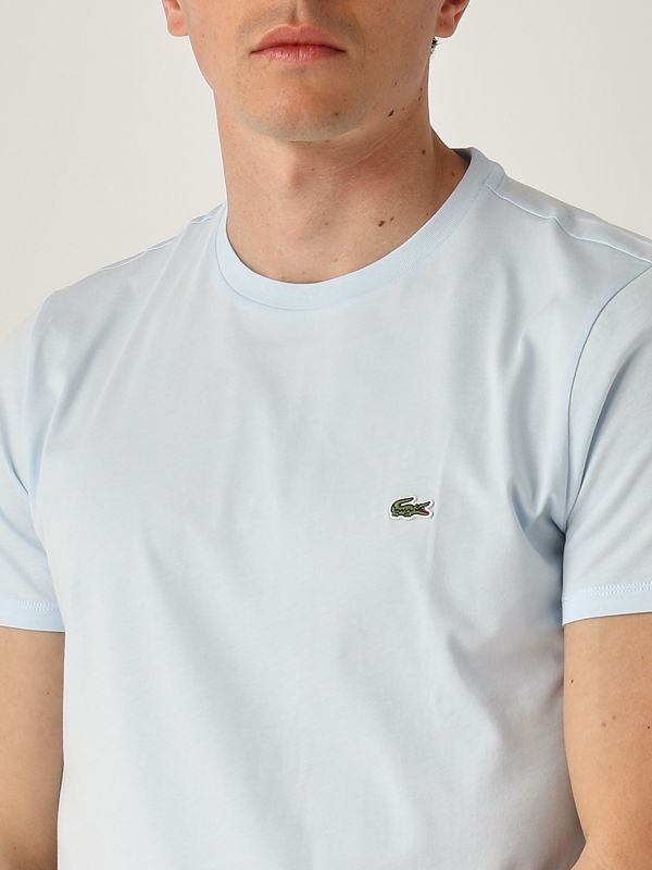 4. Pima Cotton T-shirt for men Sky Lacoste th6709