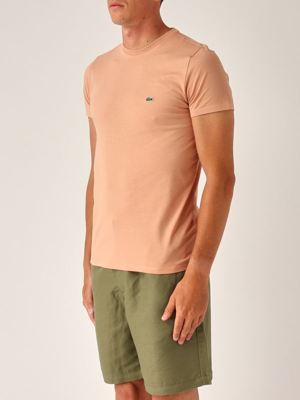 2. Pima Cotton T-shirt for men Powder Lacoste th6709