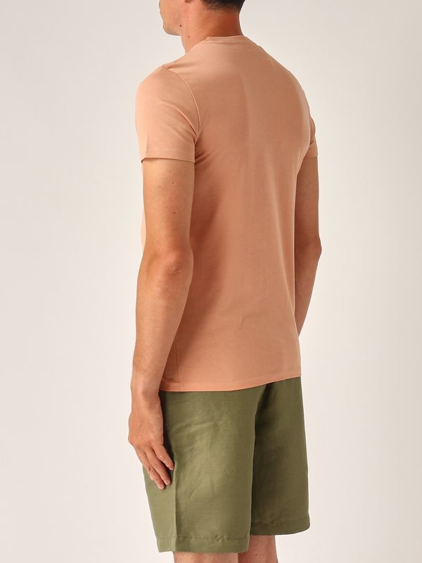 3. Pima Cotton T-shirt for men Powder Lacoste th6709