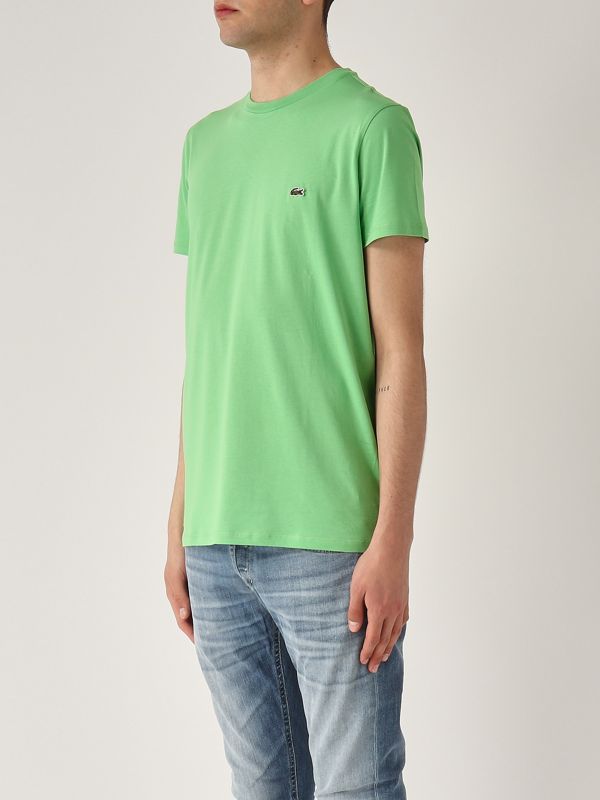 2. Pima Cotton T-shirt for men Light green Lacoste th6709