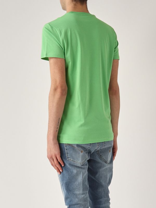 3. Pima Cotton T-shirt for men Light green Lacoste th6709