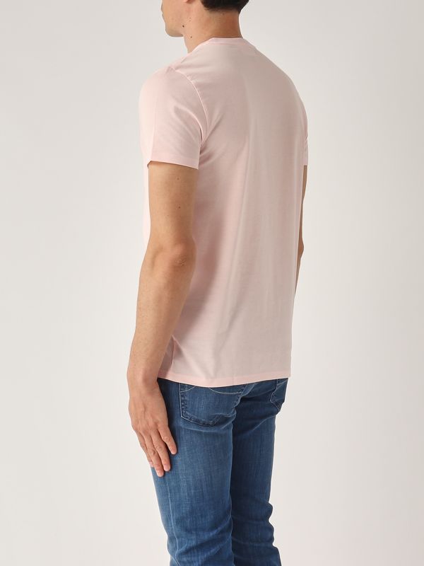 3. Pima Cotton T-shirt for men Pink Lacoste th6709