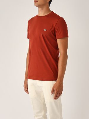 2. Pima Cotton T-shirt for men Rust