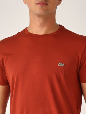 4. Pima Cotton T-shirt for men Rust