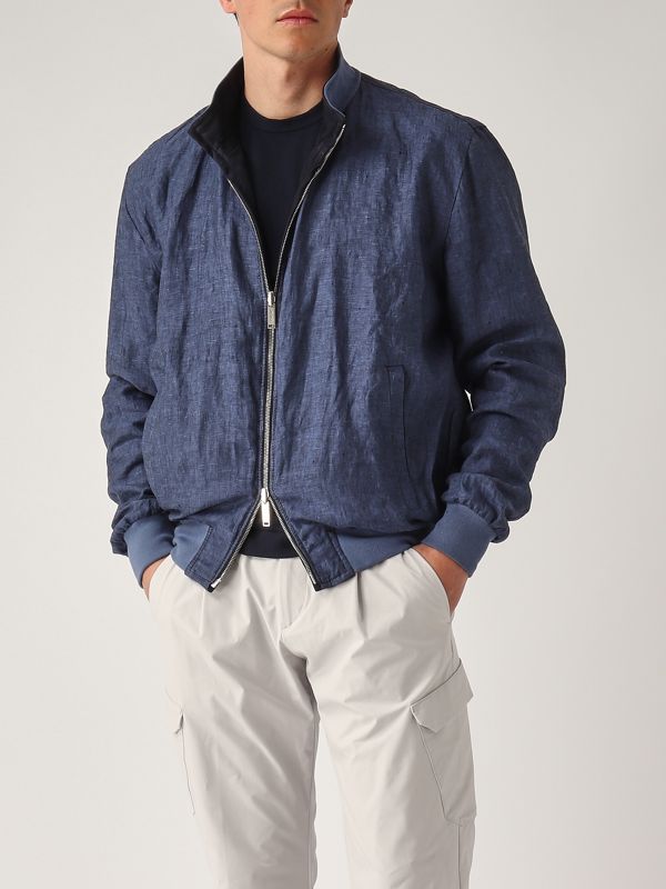 Jeans Bomber Renna Uomo Giacca Giubbino Renna Uomo Gente E Moda