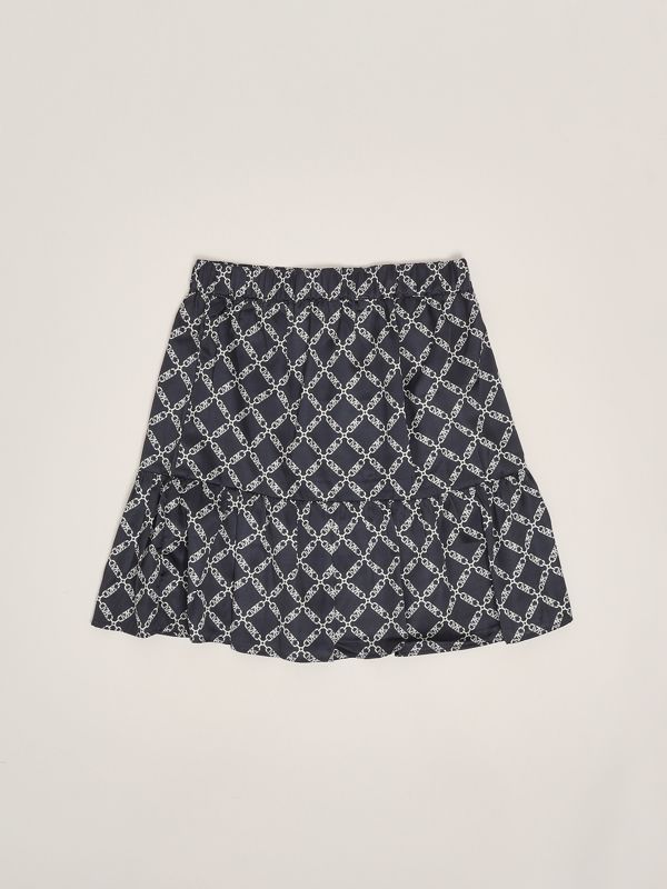 2. Satin baby girl skirt Blue-White Michael Kors r30339