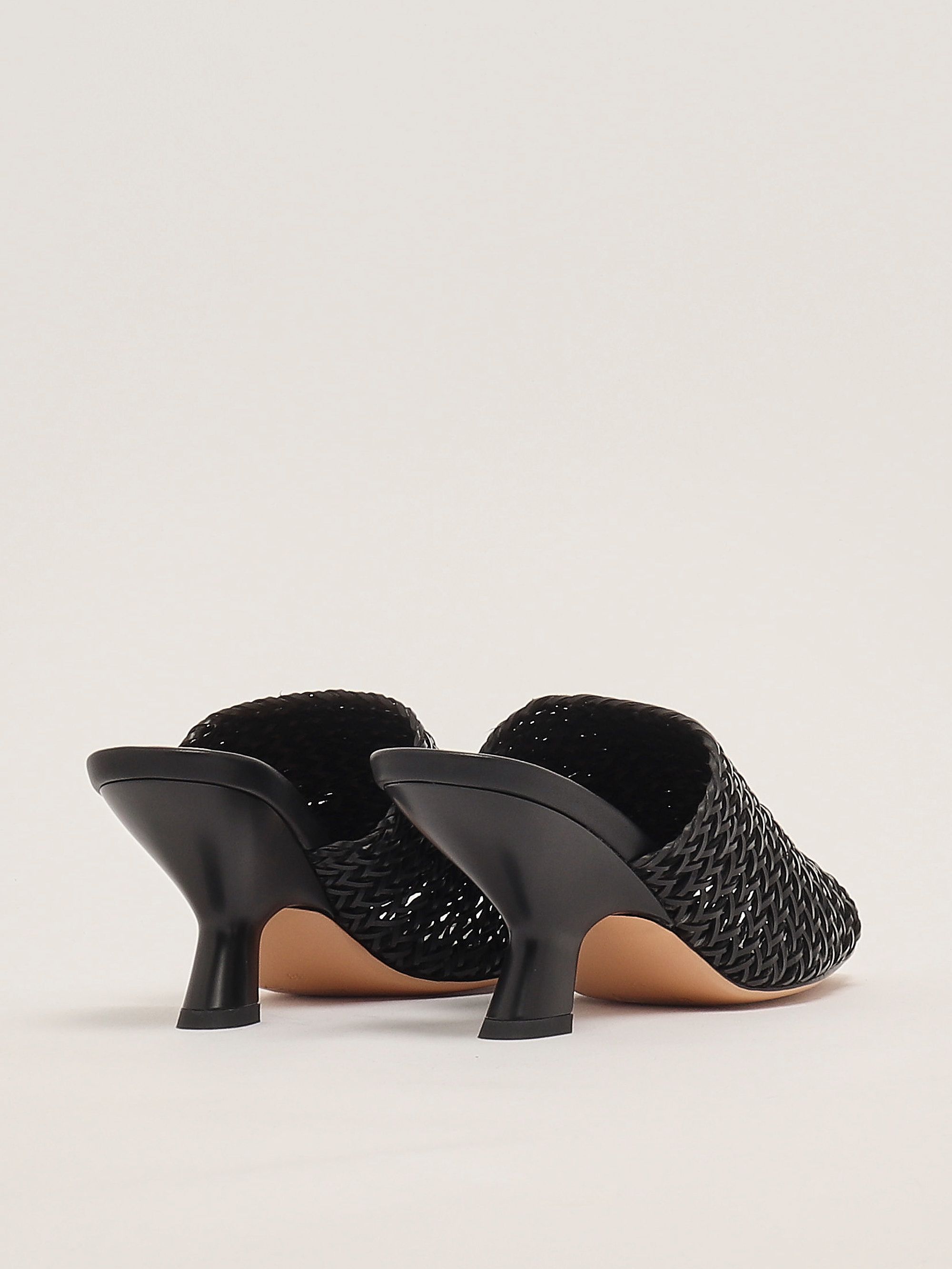 サンダル・ミュール PARTIMENTO WOMEN LEATHER SEQUIN MULES 4BUK467 PARTIMENTO