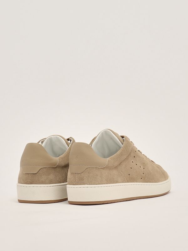 3. Sneakers uomo H672 in suede Sabbia Hogan hxm6720fl62qi9