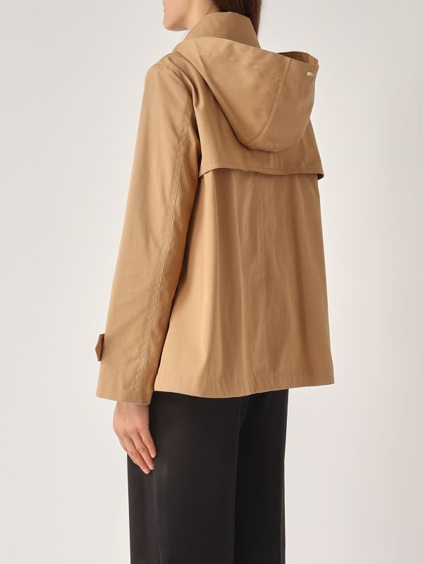 3. Women's cotton trench coat Camel Herno im000177d13238