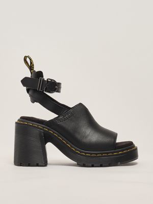 1. Millee women's leather sandal Black