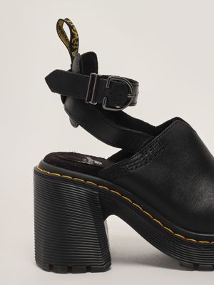 5. Millee women's leather sandal Black