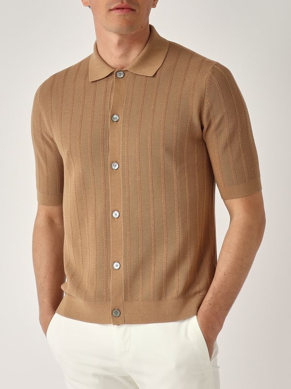 4. Jersey de coton pour hommes Biscuit Ballantyne b2h02514cme