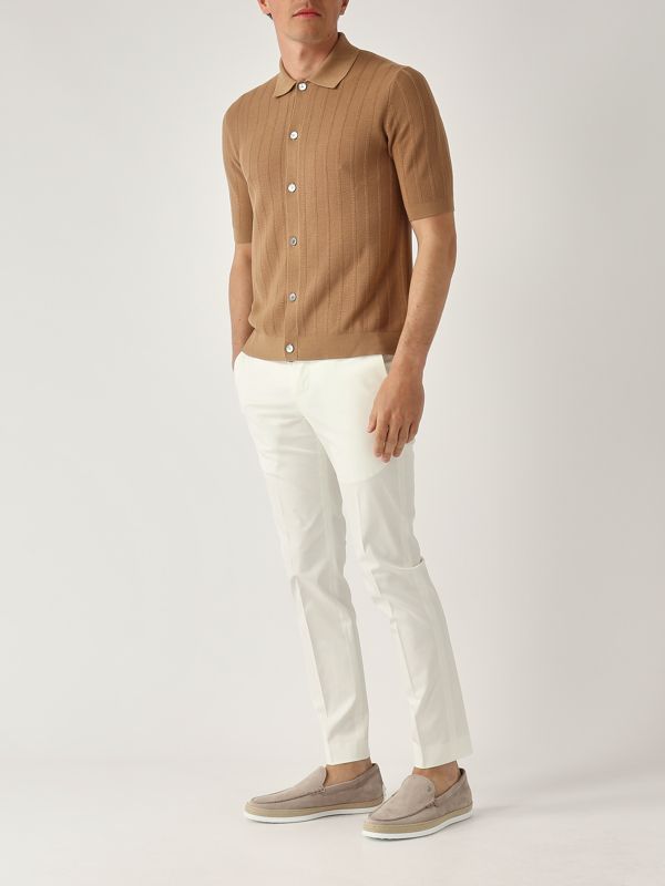 5. Jersey de coton pour hommes Biscuit Ballantyne b2h02514cme