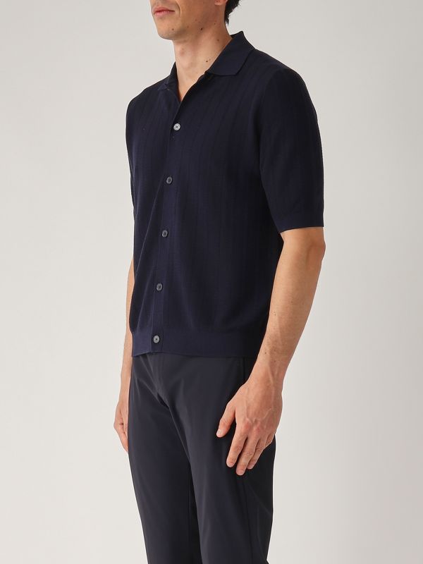 2. Jersey de hombre de algodón Azul marino Ballantyne b2h02514cme