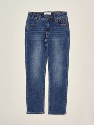 Emporio Armani stretch cotton jeans with EA logo for boys