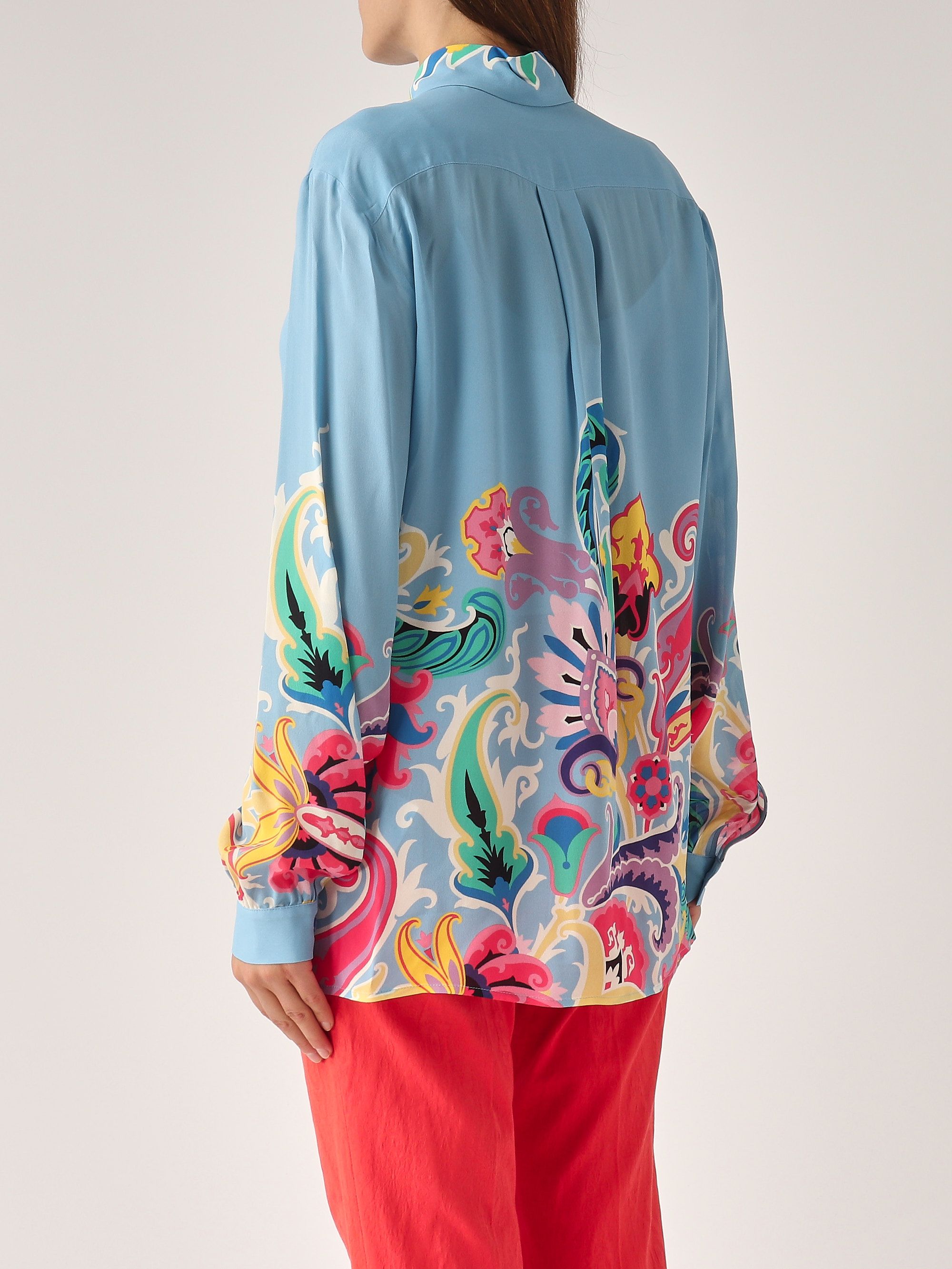 Viscose shirt for women wria0019ak732 Multicolor | Caposerio.com