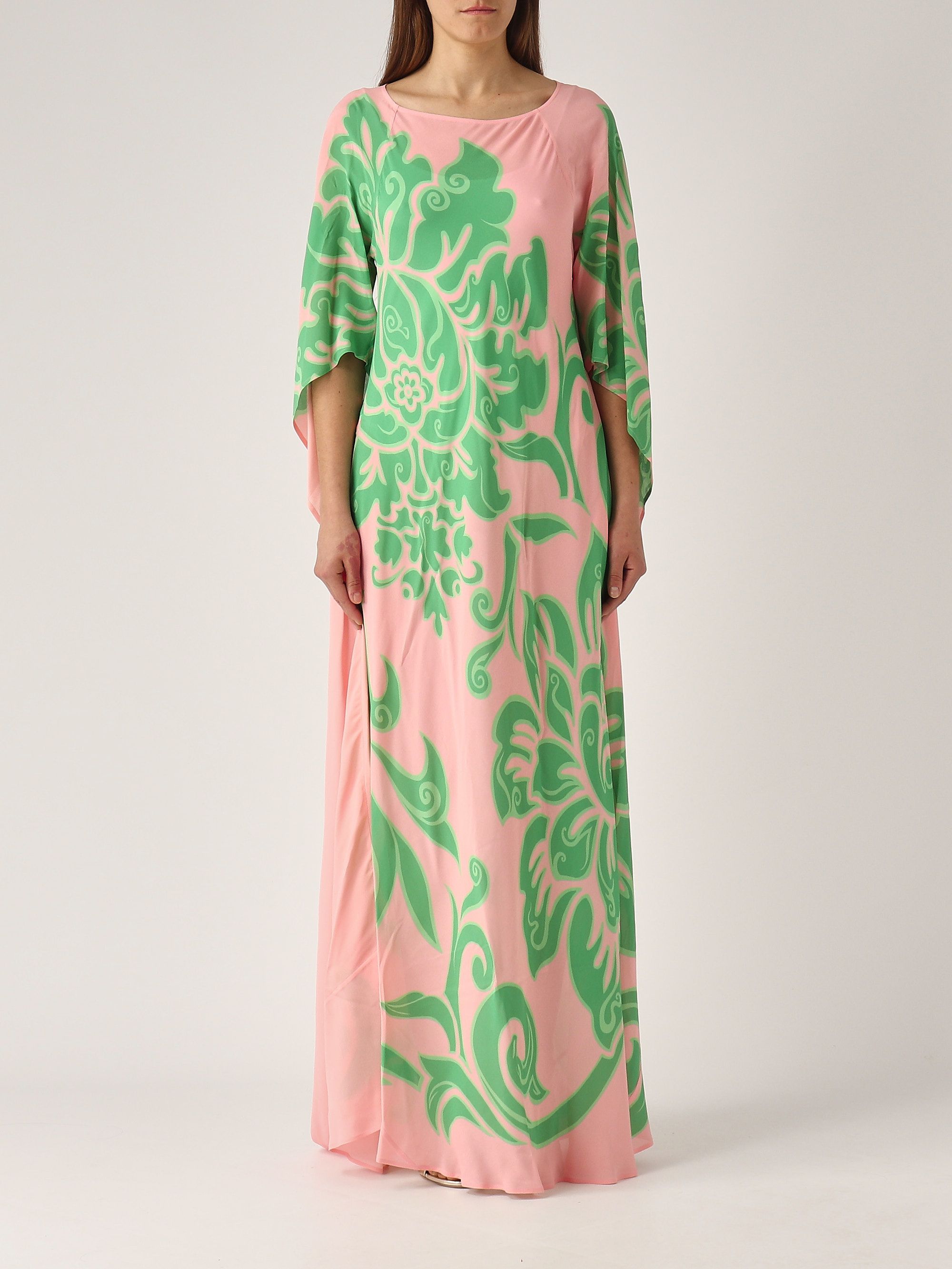Viscose dress for women wrpa0025ak756 Multicolor | Caposerio.com