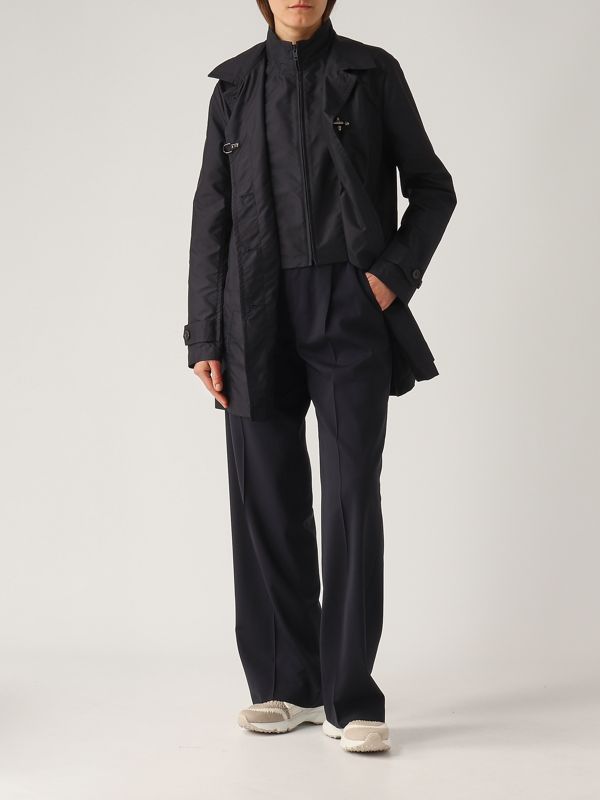 5. Pantalon Lola pour femme, laine vierge Bleu PT Torino cdvsllz00stdzi56