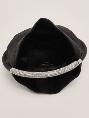 3. Borsa donna Mercury in raso Nero