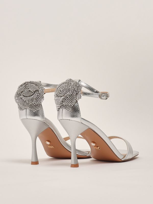 High Heel Sandalo Silver BELLA SANDAL 120 Mm ARGENTO Le Silla