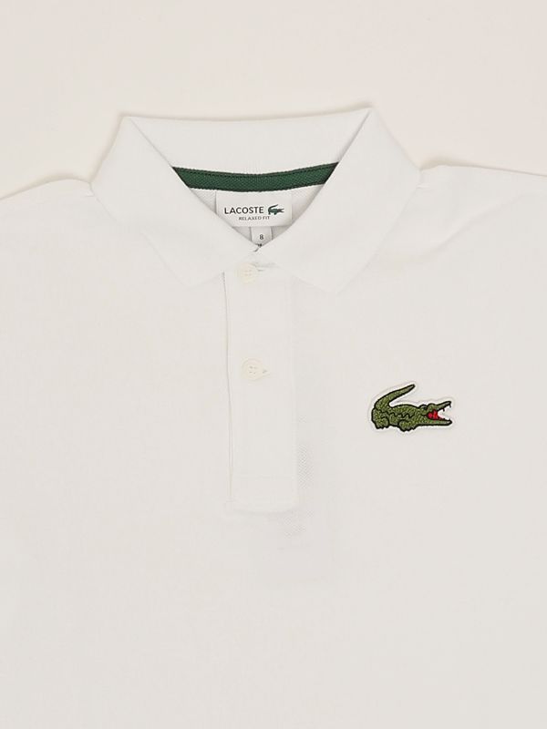 3. Polo en coton pour enfants Blanc Lacoste pj2482