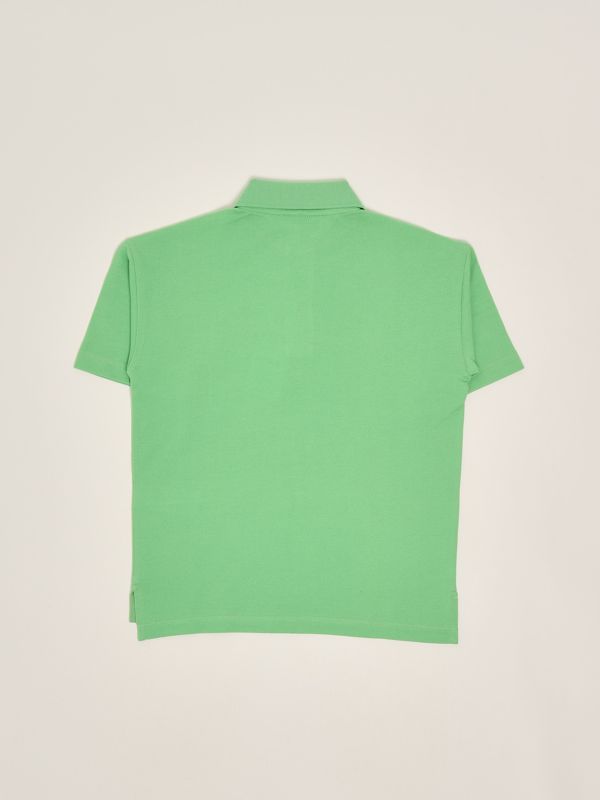 2. Polo en coton pour enfants Vert Lacoste pj2482
