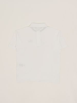2. Polo en coton pour enfants Blanc