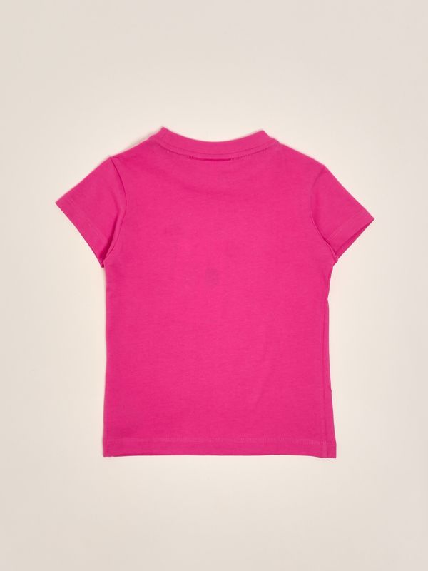 Tシャツ・カットソー BABY T-SHIRT Greca Baby T-Shirt Pink | VERSACE IN