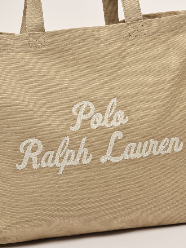 4. Borsa donna in tela di cotone Tenne' Polo Ralph Lauren 405962436