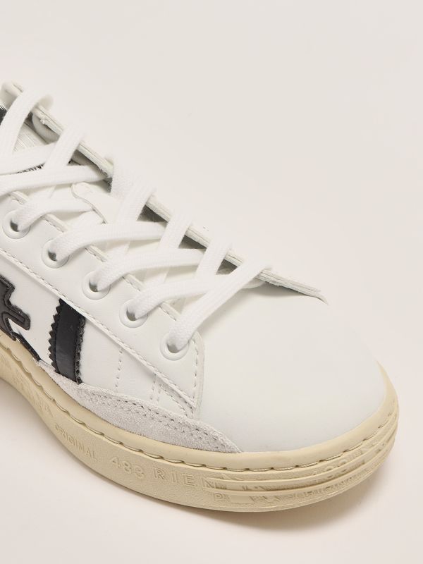 スニーカー PREMIATA RUSSELL-7474 Sneakers Russell in pelle bianca top Premiata Russell 7474 white leather sneaker | H-Brands