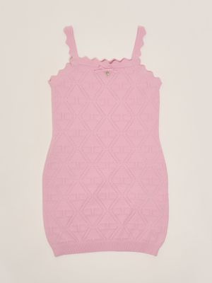 Baby girl knit dress Pink Elisabetta Franchi