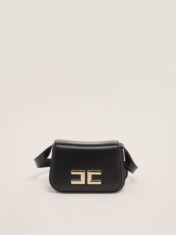 1. Sac pour fille en simili-cuir Noir Elisabetta Franchi efbo103ctv025