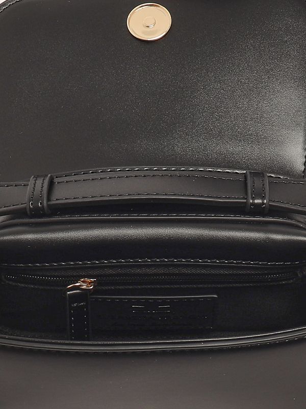 4. Sac pour fille en simili-cuir Noir Elisabetta Franchi efbo103ctv025