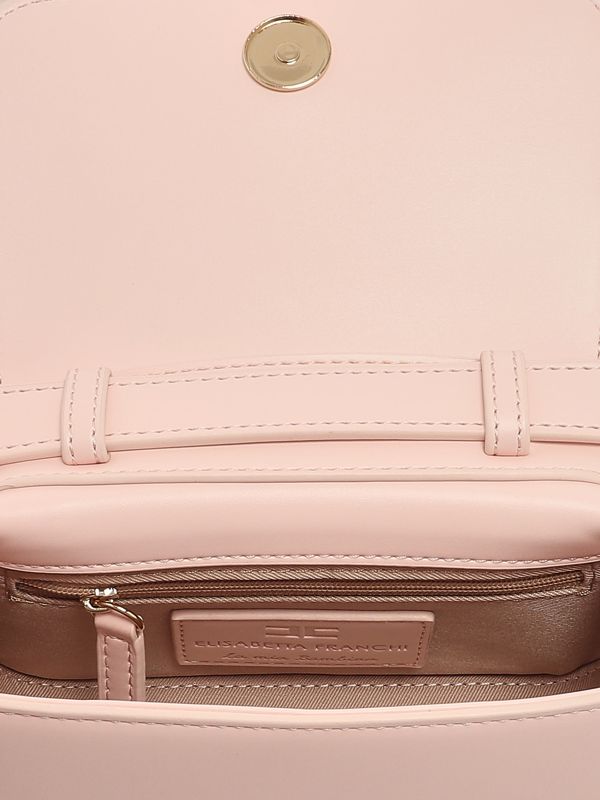 4. Sac pour fille en simili-cuir Rose Elisabetta Franchi efbo103ctv025
