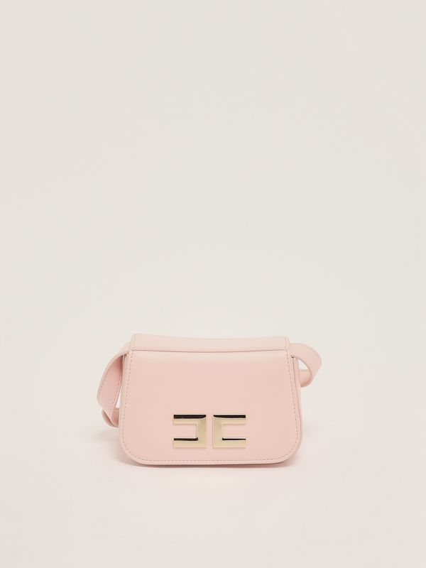 1. Sac pour fille en simili-cuir Rose Elisabetta Franchi efbo103ctv025