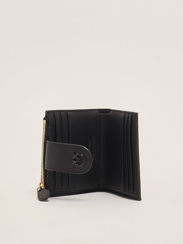 3. Multi Purpose saffiano leather wallet for women Black Pinko 103610a29p