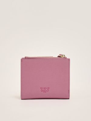 2. Multi Purpose saffiano leather wallet for women Purple