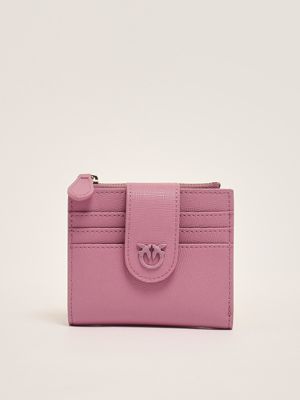1. Multi Purpose saffiano leather wallet for women Purple