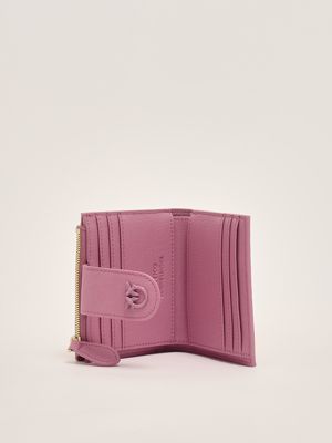 3. Multi Purpose saffiano leather wallet for women Purple