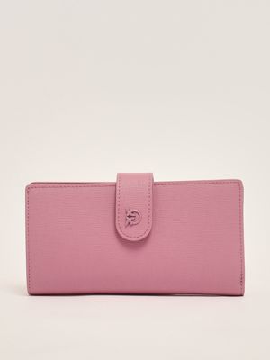 PINKO 103612A0F1C50Q 関税送料込 Pinko leather wallet with embossed Love Birds logo for women