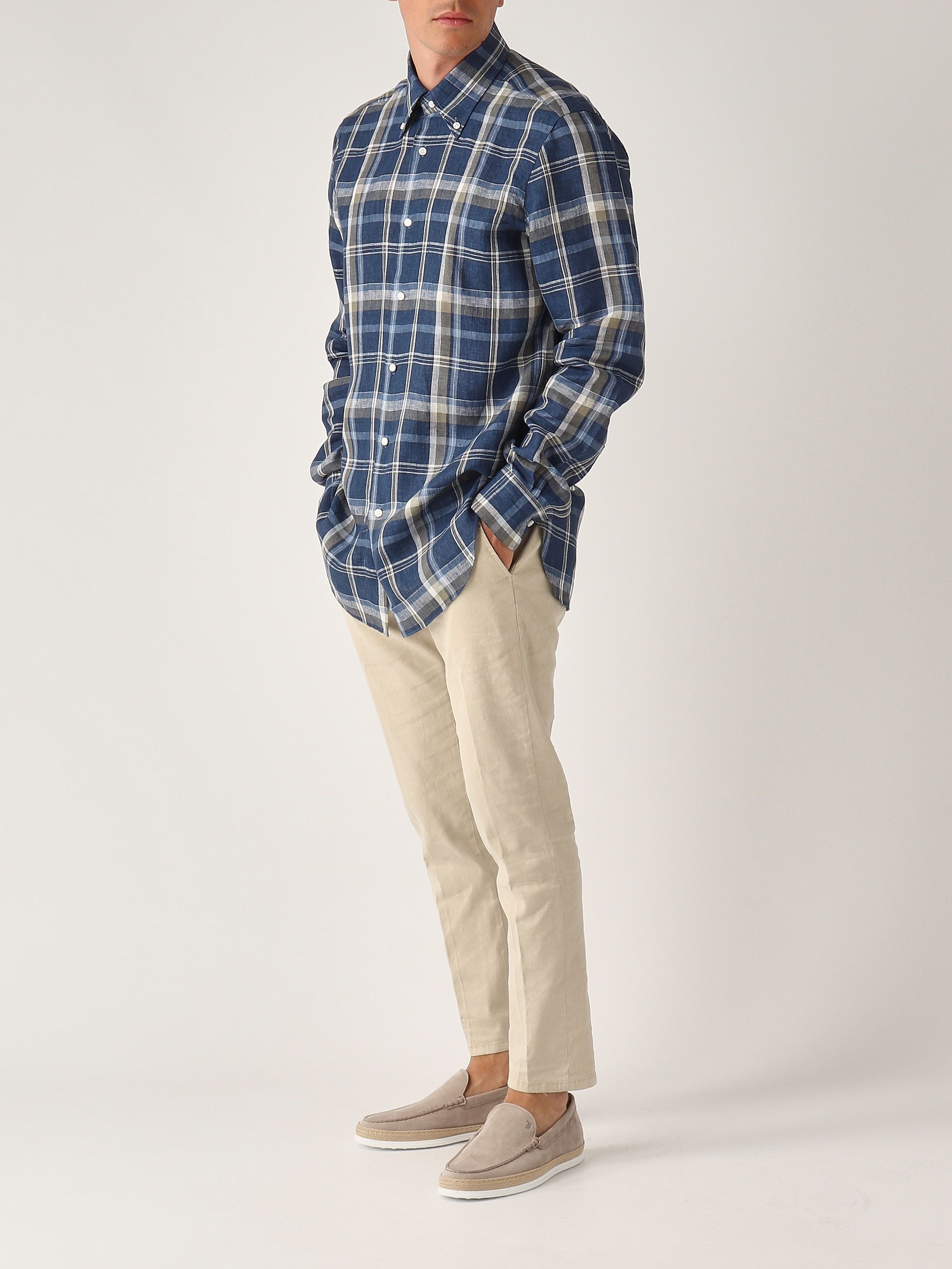 CAMICIA UOMO BARBA NAPOLI I1U13P0144089U0001 P-E 2025